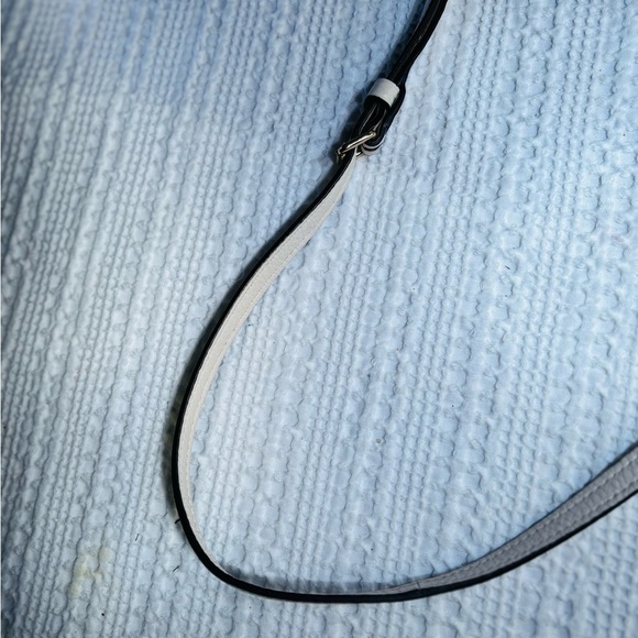 Coach White Leather Satchel with Detachable Strap - Picture 6 of 15